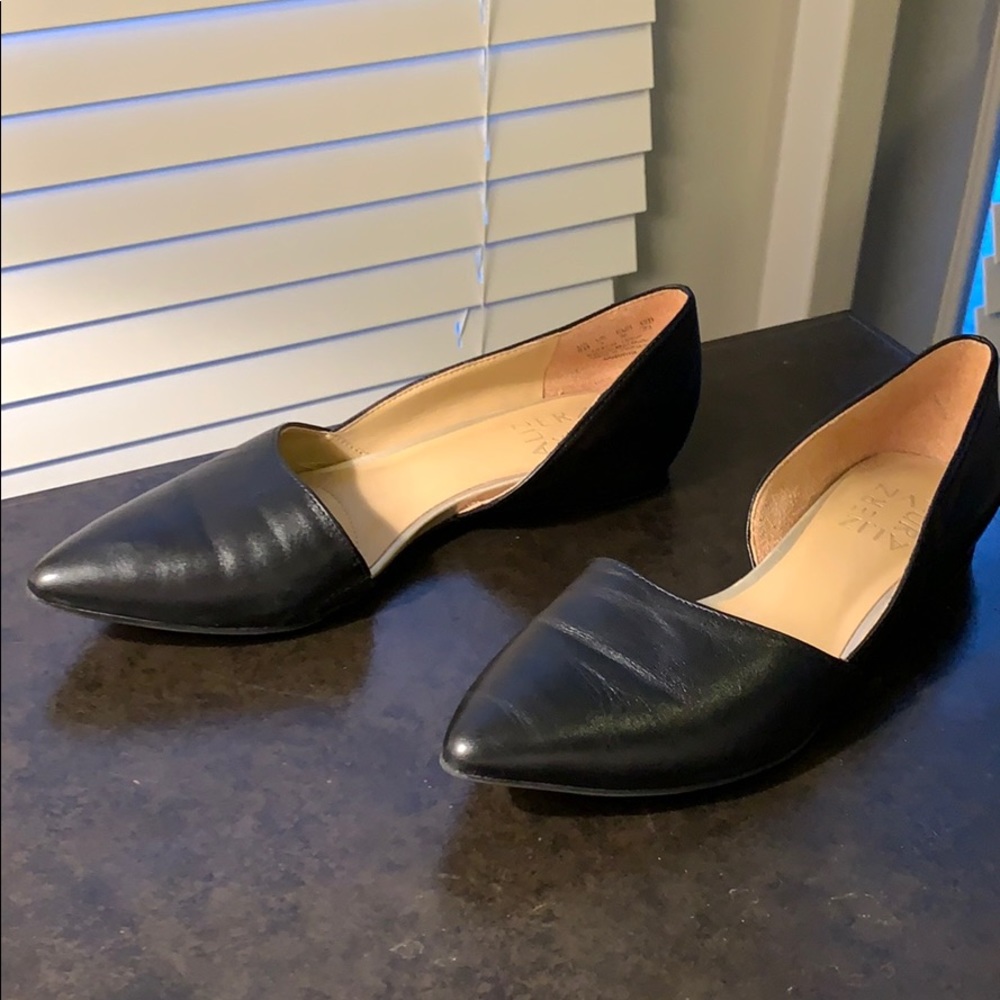 💕Naturalizer Samantha Half-D'Orsay Flats